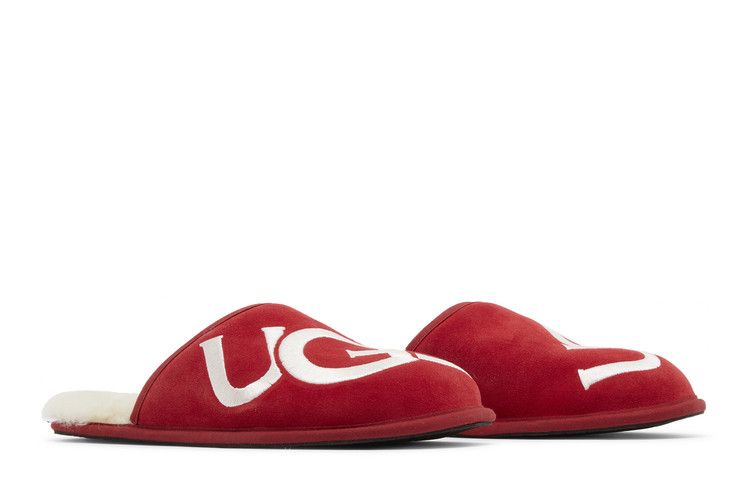 Ugg Scuff Slipper Logo - Samba Red