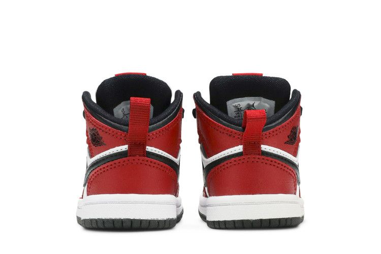 Air Jordan 1 Mid Td Chicago Black Toe
