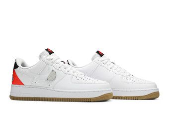 Buy NBA x Nike Air Force 1 '07 LV8 'White Bright Crimson' - CT2298