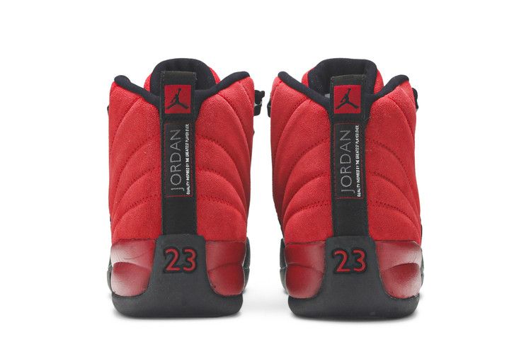 jordan 12 reverse flu game with red laces