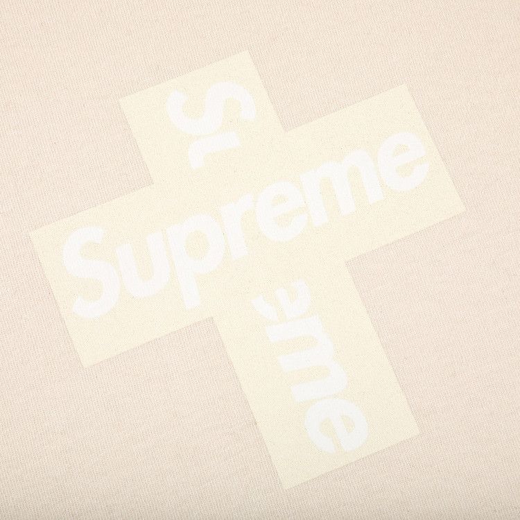 Buy Supreme Cross Box Logo Tee 'Natural' - FW20T25 NATURAL Buy Supreme Cross Box Logo Tee 'Natural' - FW20T25 NATURAL
