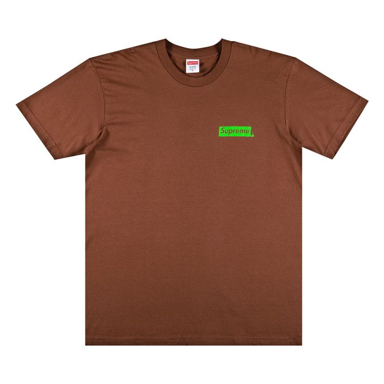 Buy Supreme No More Shit Tee 'Brown' - FW20T49 BROWN | GOAT