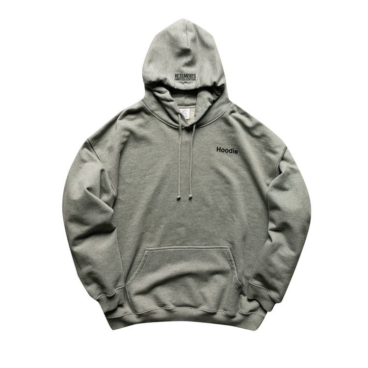 Buy Vetements Definition Hoodie 'Grey Melange' - UE51TR310G 