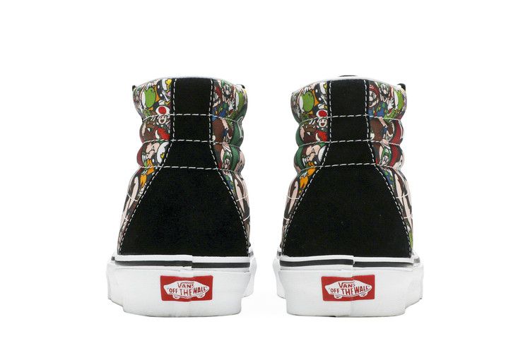 Nintendo X Vans Sk8-Hi Reissue Mario And Luigi