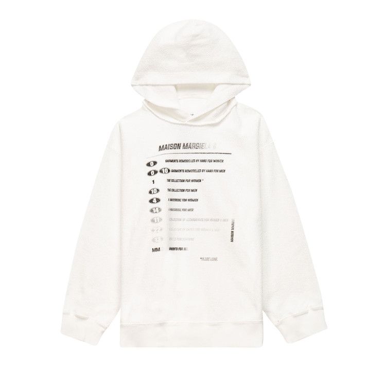Buy MM6 Maison Margiela Hoodie 'White' - S52GU0132 101 | GOAT