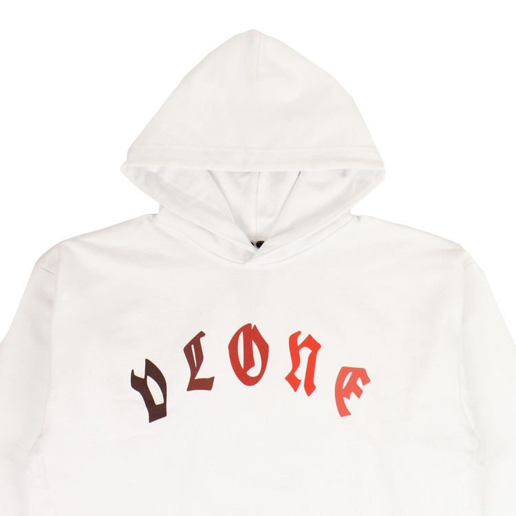 Vlone Logo Hooded Sweatshirt 'white/Marrow Red'