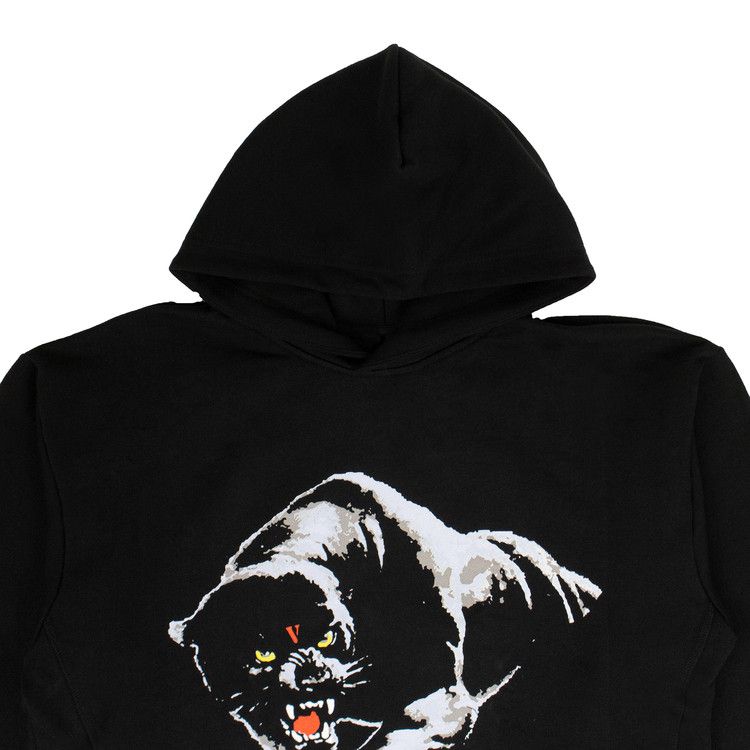 Buy Vlone Black Panther Hooded Sweatshirt Black 1020 100000106BPHS BLAC GOAT CA