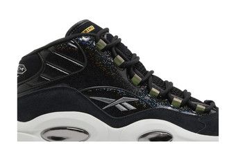 Allen iverson question shoes black and gold hotsell