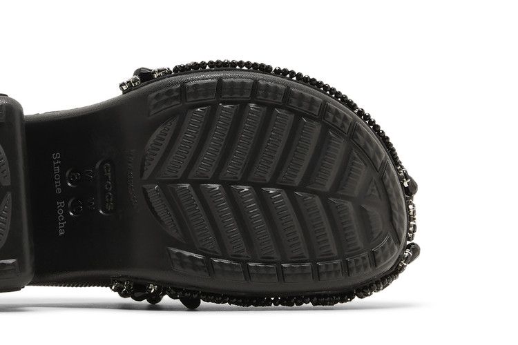 ★Crocs x Simone Rocha★Siren Clog Black★大人気★ Crocs Siren Clog Simone Rocha Spiked Black - 210646-001 - US