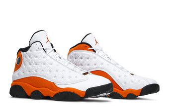 Air Jordan top 13 Retro starfish orange shoes 3Y