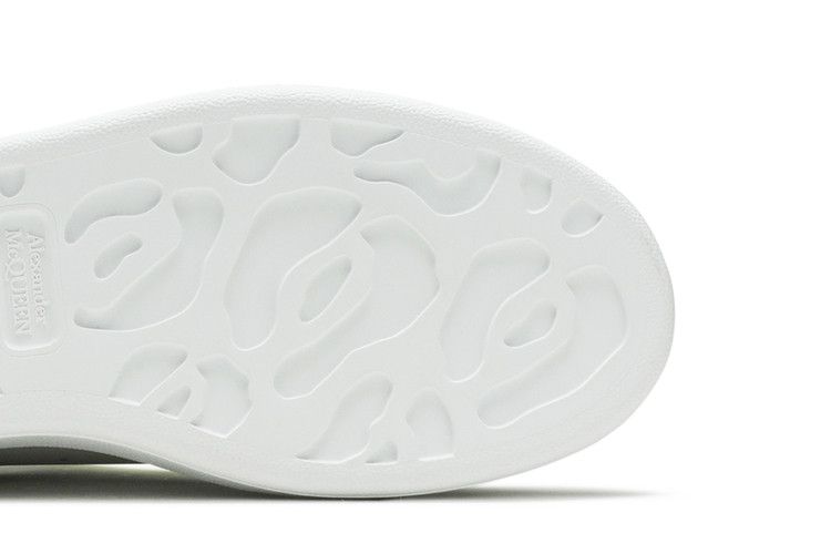 Alexander Mcqueen Wmns Oversized Sneaker 'snake Print - White Yellow'