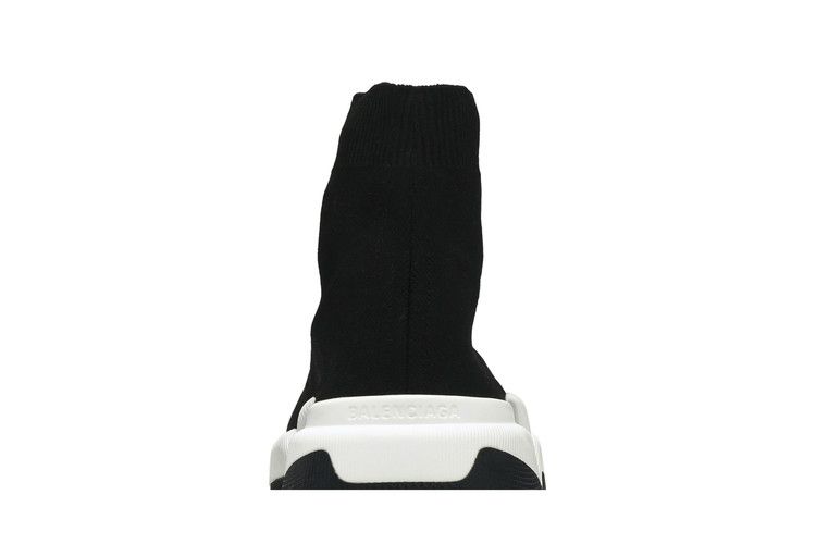 Balenciaga Speed 2 Trainer Knit Black White