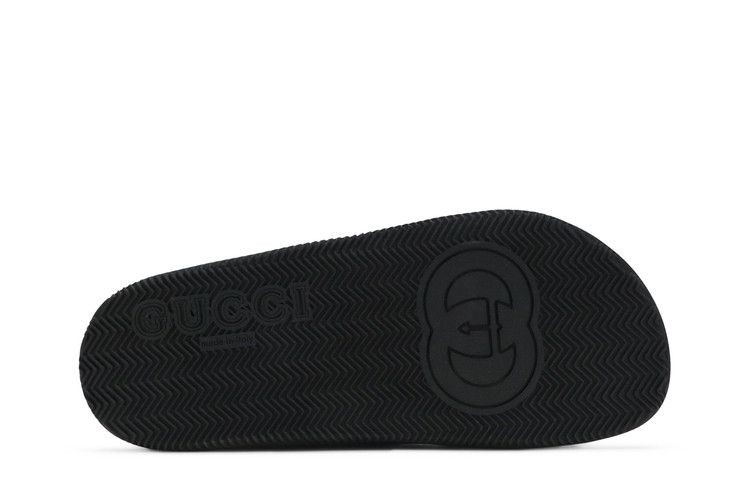 Gucci Rubber Slide 'green Red'