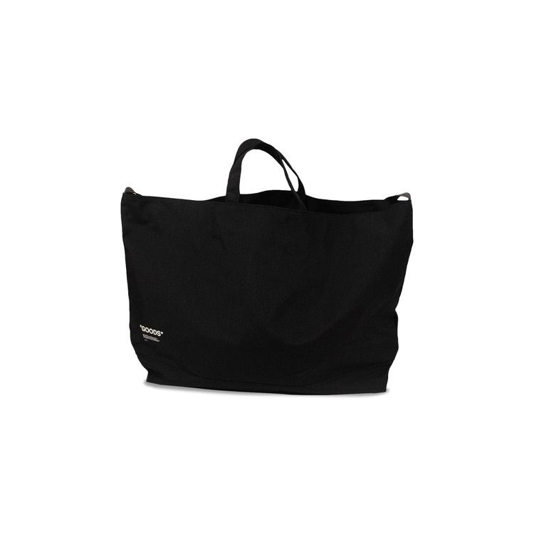 Buy Off-White Goods Tote Bag 'Black' - OMNA054E195210571001