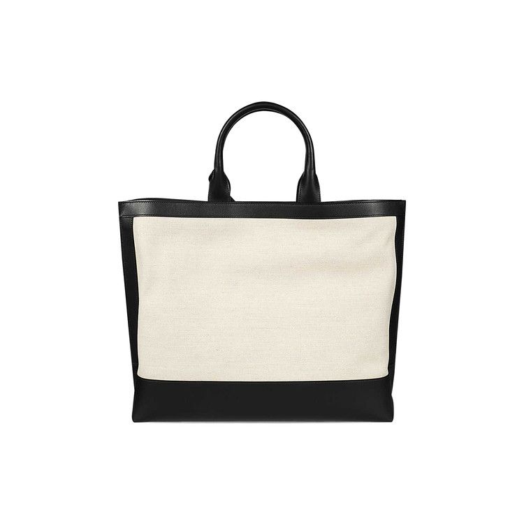 Saint Laurent Canvas Bag Greggio/Nero