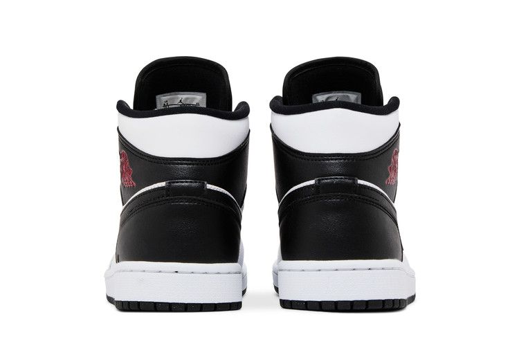 Wmns Air Jordan 1 Mid 'white Black'