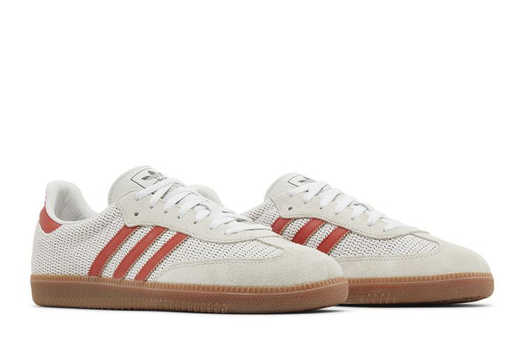 Adidas Samba OG 'crystal White Preloved Red'