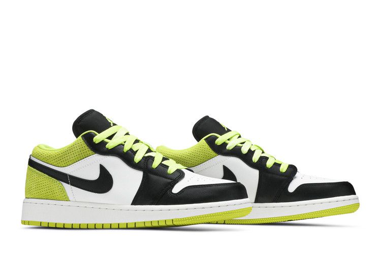Air Jordan 1 Low SE Gs Black Cyber