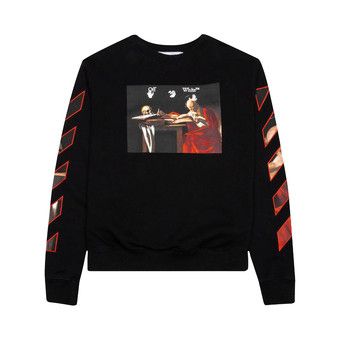 【Off-White】オフ カラヴ ポイント HD off white オフホワイト サイズ:M 20SS OMAA038S20185005 バック