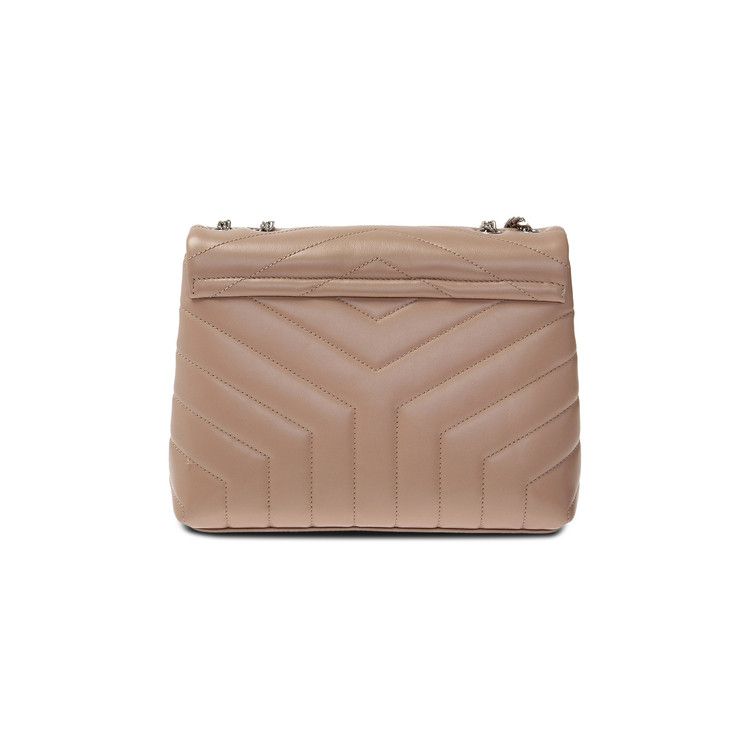 Saint Laurent Loulou Shoulder Bag Gold Sand