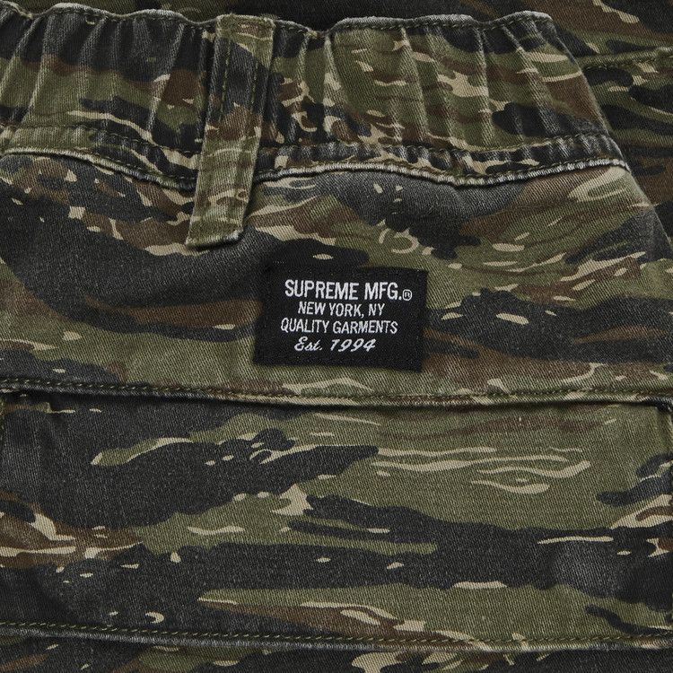 Supreme Cargo Short 'Olive Tiger Camo'