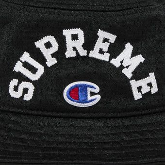 帽子 Supreme Champion Mesh Crusher Black hat Buy Supreme x Champion Mesh Crusher 'Black' - SS24H86 BLACK | GOAT