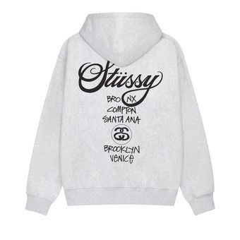 Buy Stussy World Tour Hood 'Ash Heather' - 3923860 ASH | GOAT Buy Stussy World Tour Hood 'Ash Heather' - 3923860 ASH | GOAT