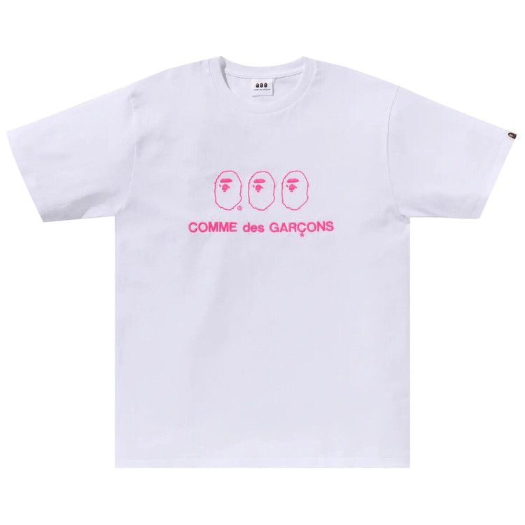 Buy BAPE x Comme des Garçons Osaka Tee #1 'White' - 1K23 110 906