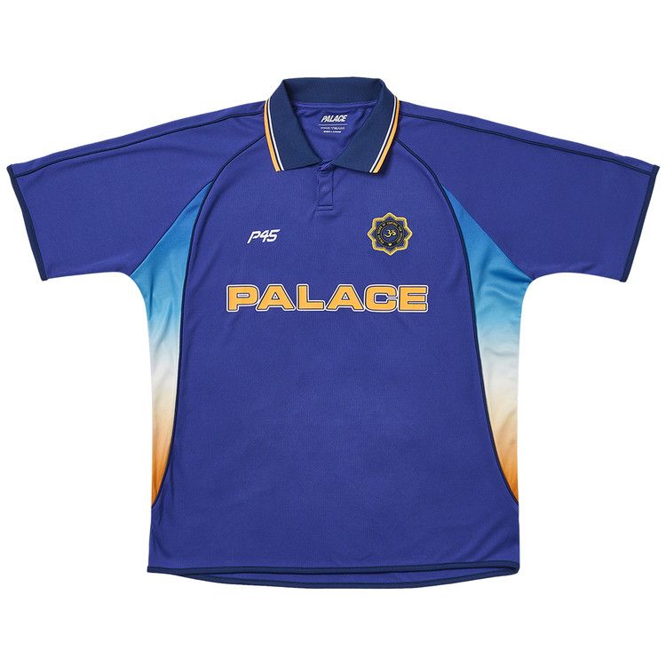 Buy Palace Cricket Jersey 'Blue' - P26ES056 | GOAT