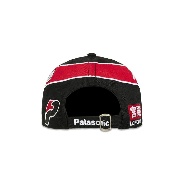 帽子 PALACE Faster 6-Panel Faster 6-Panel Black / Red - Summer 2024 - Palace Community