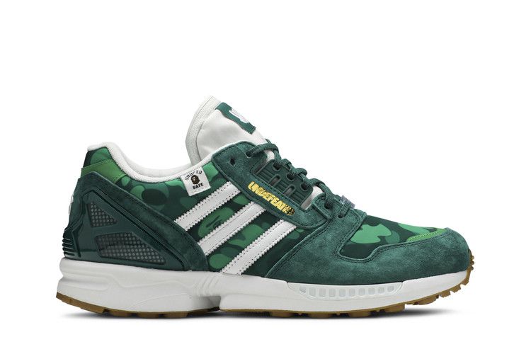 Buy BAPE x Undefeated x ZX 8000 A ZX Series Green Camo FY8851 GOAT