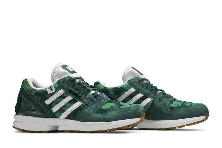 BAPE x Undefeated x ZX 8000 'A-ZX Series - Green Camo'