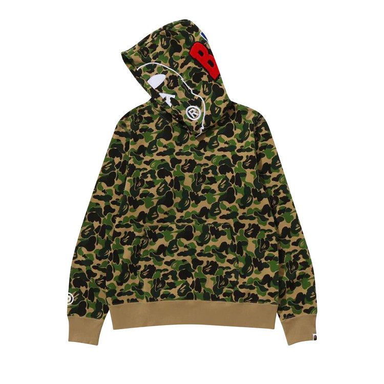 Bape Abc Camo 2nd Ape Pullover Hoodie 'green'