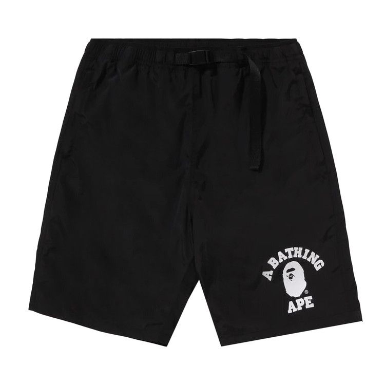 Bape College Beach Shorts 'black'