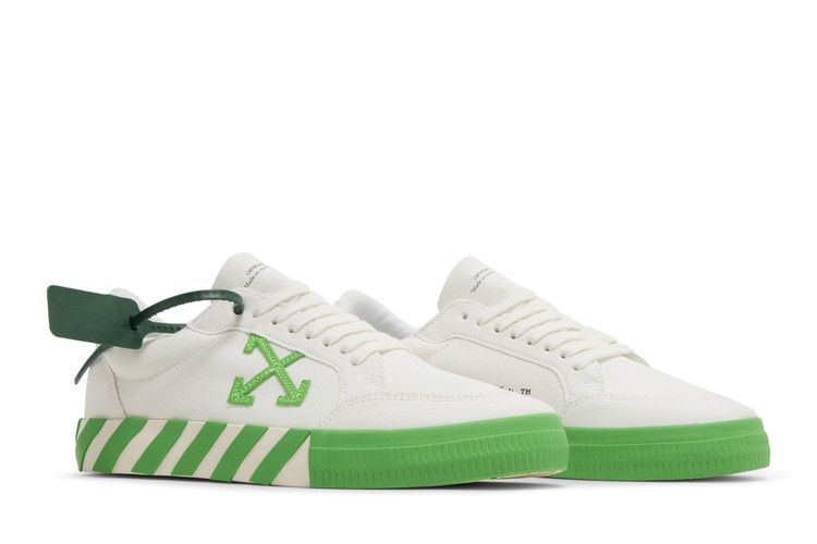 Buy Off-White Vulc Sneaker 'White Fluo Green Buy Off-White Vulc Sneaker 'White Fluo Green