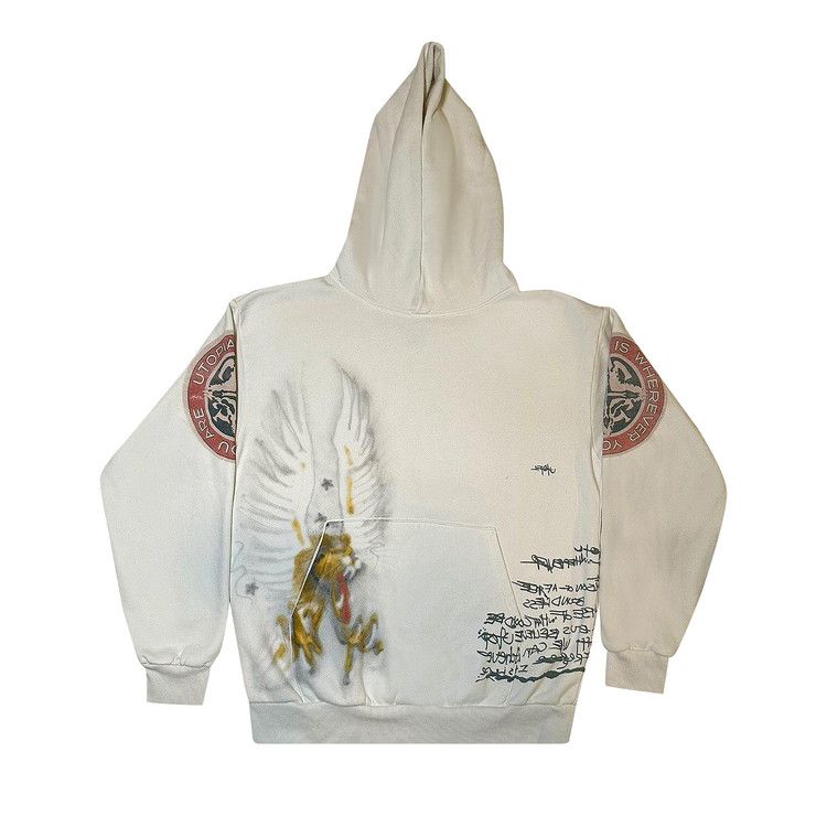 Cactus Jack By Travis Scott Utopia Tour Hoodie 'white'
