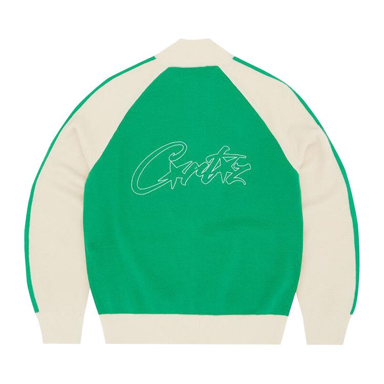 Buy Corteiz Knit Zip Up V2 'Green/Cream' - 7892 1SS240319KZUV GREE 