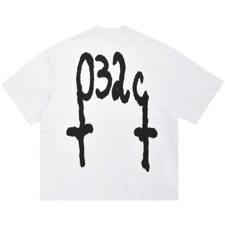 Buy 032C Mayhem Oversized T-Shirt 'White' - SS24 C 1051 WHIT | GOAT