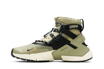 nike huarache gripp green