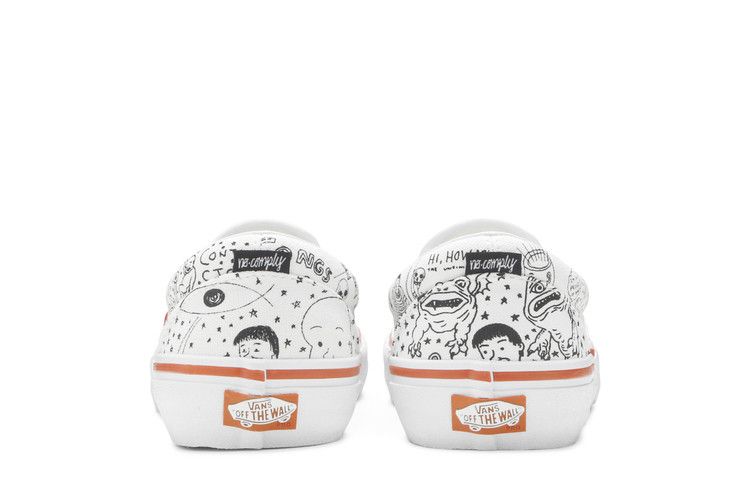 No-Comply X Daniel Johnston X Vans Slip-On Pro Doodles