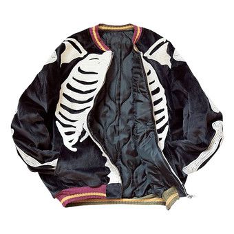 KAPITAL キャピタル BONE Embroidery Souvenir Jacket ボーン刺繍