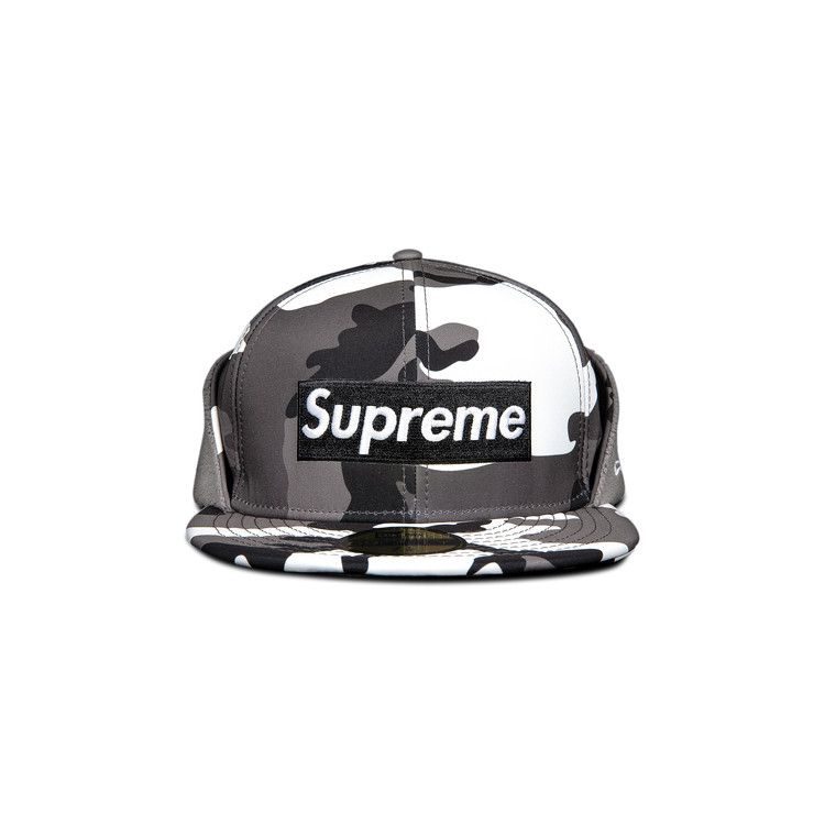 Buy Supreme x WINDSTOPPER Earflap Box Logo New Era 'Snow Camo 