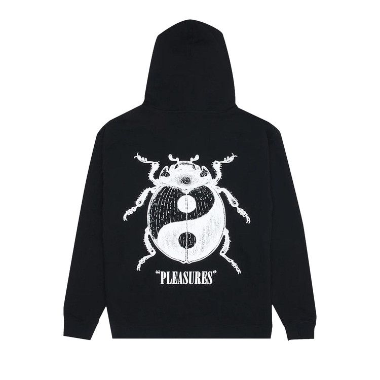 Pleasures Bug Zip Up Hoodie Black