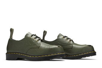 Buy Bape x Dr. Martens Emboss 1461 'Khaki' - 24920272 | GOAT