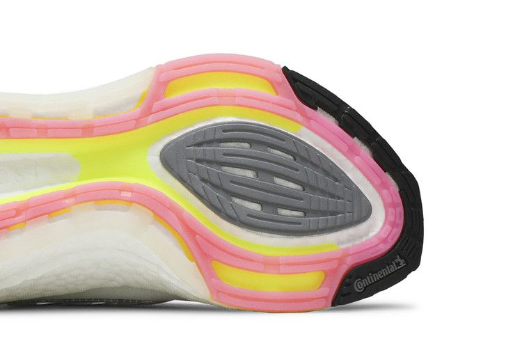 Adidas Ultraboost 21 'white Solar Yellow'