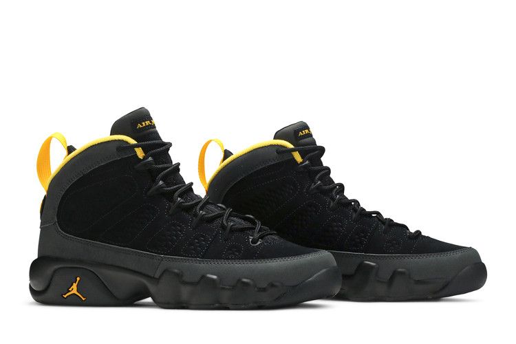 air jordan 9 black and yellow