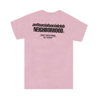 Buy Anti Social Social Club x Neighborhood Cambered T-Shirt 'Pink