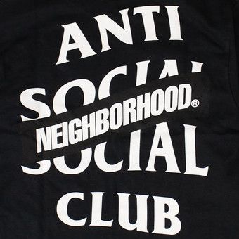 Buy Anti Social Social Club x Neighborhood Long-Sleeve T