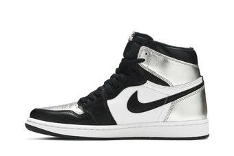 Nike air jordan 1 high og silver toe sale