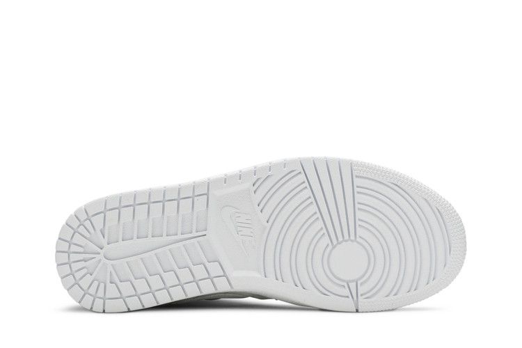 Wmns Air Jordan 1 Mid SE 'white Quilted'